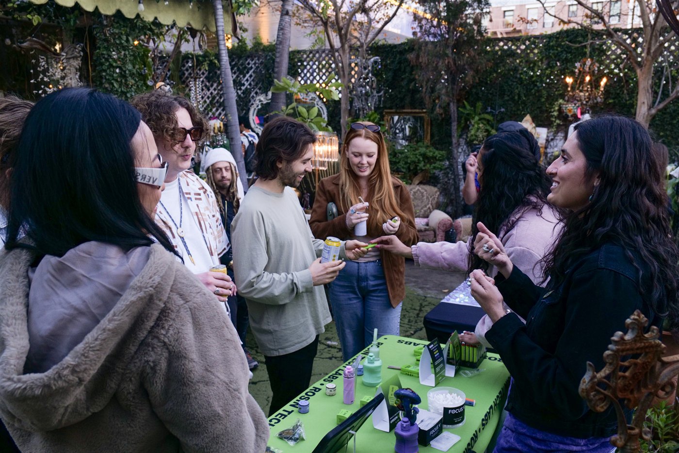 A Rosin Tech Labs popup event
